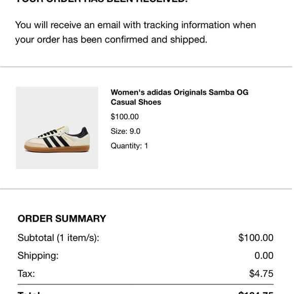 Women’s Adidas Originals Samba OG - Picture 7 of 7